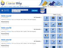 Tablet Screenshot of clearchoicecreditcards.com